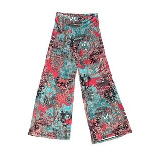 POPANA || PALAZZO PANTS || RED, GREEN, WHITE, BLACK || SIZE L